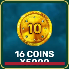 16 Coins x5000